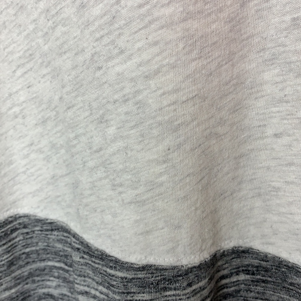 PINK VS Top Pink Gray Charcoal Soft Slouchy Comfy Color Block Dolman Sleeves Sm - Picture 5 of 10